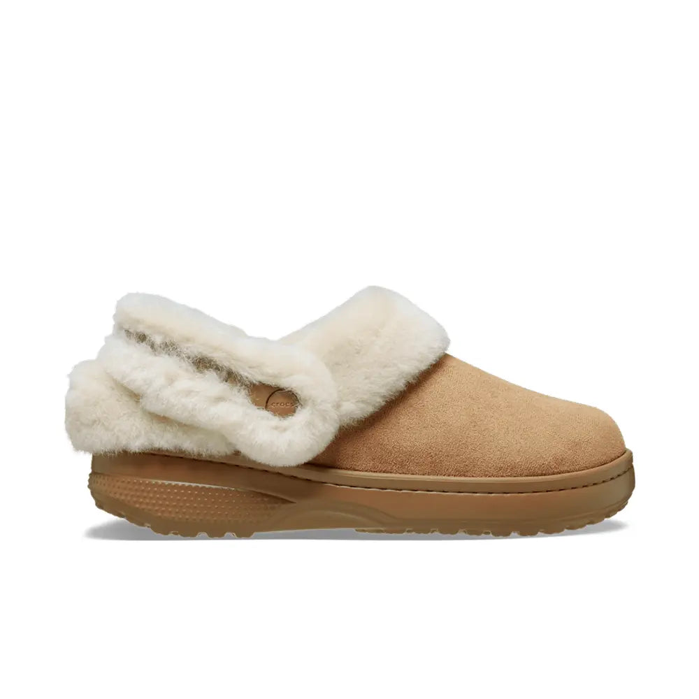 Classic Unfurgettable Vegan Suede Clog 'Sepia'