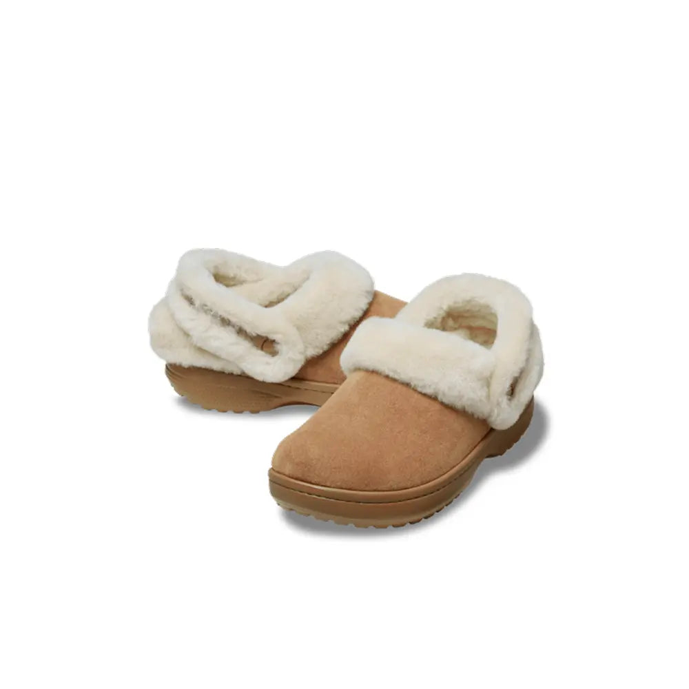 Classic Unfurgettable Vegan Suede Clog 'Sepia'