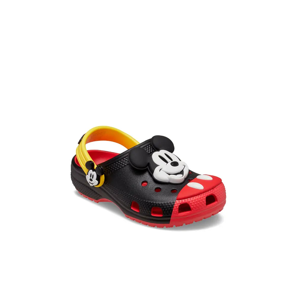 Kids Mickey Mouse Classic Clog 'Black Red'