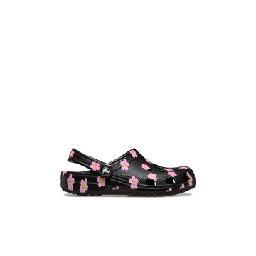 Toddler Classic Flower Clog 'Black'