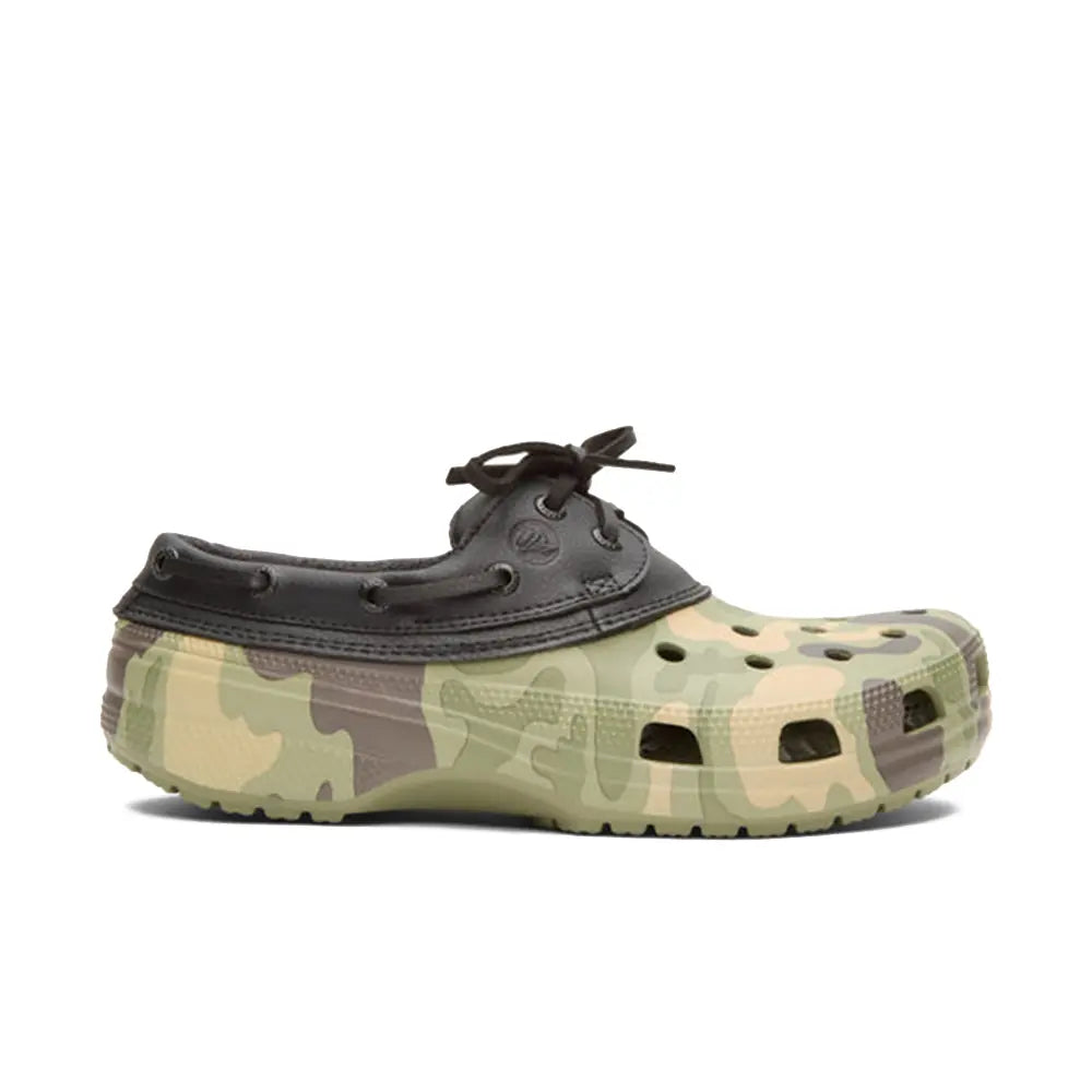Classic Duck Camo Boat Shoe 'Black Cargo'