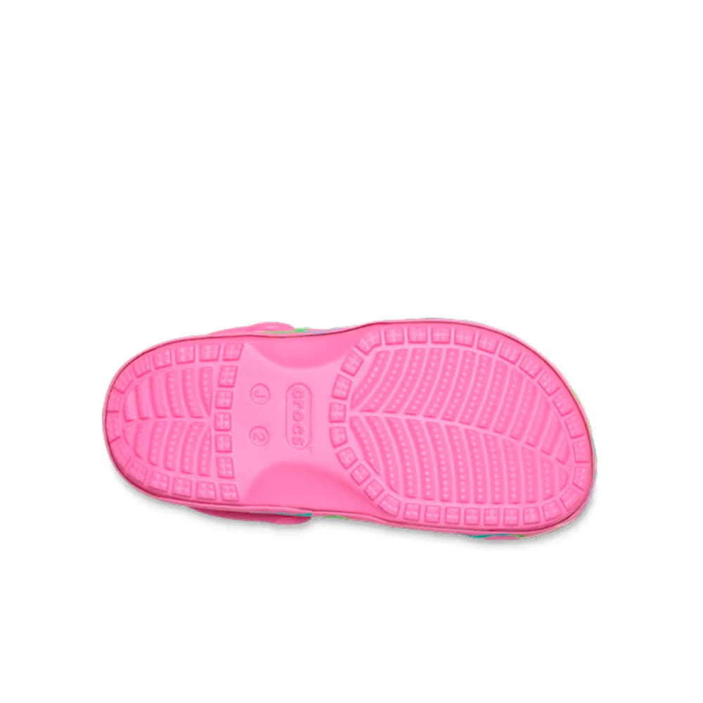 Kids Classic Heart Lights Clog 'Pink Lemonade'