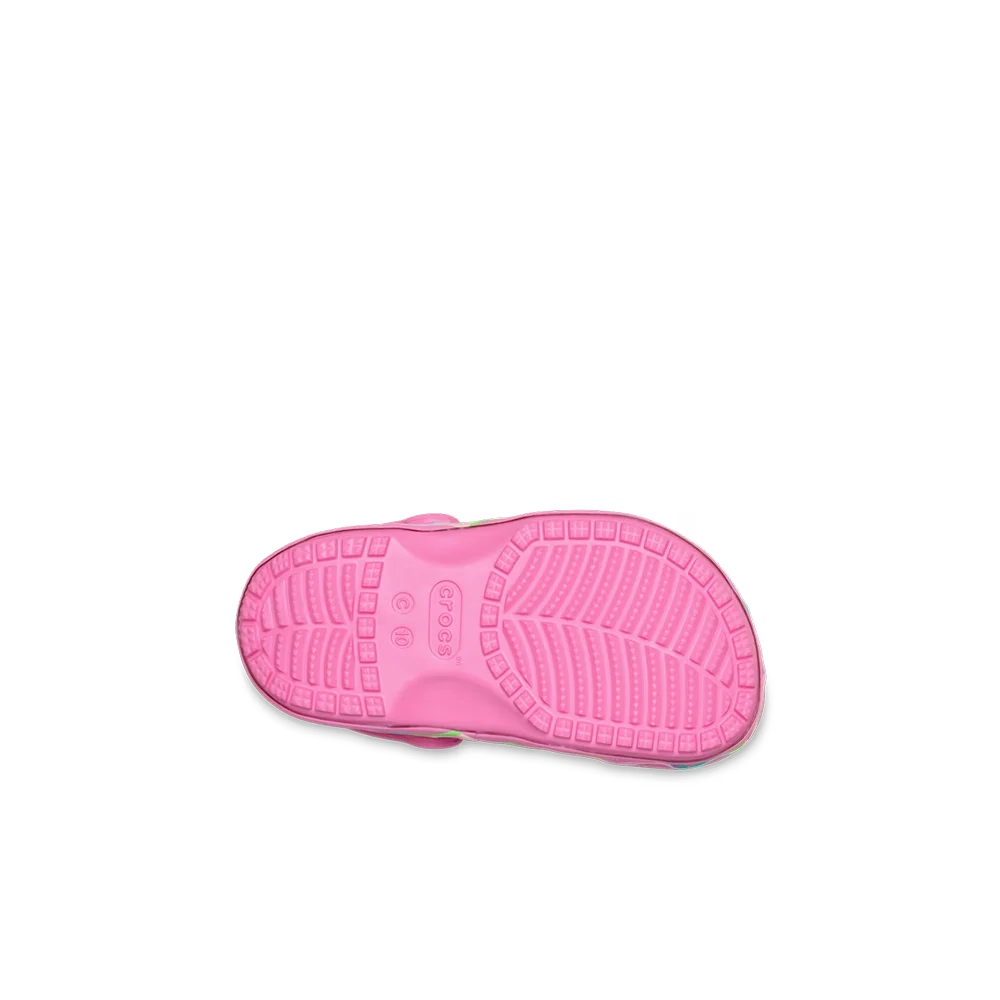 Toddler Classic Heart Lights Clog 'Pink Lemonade'