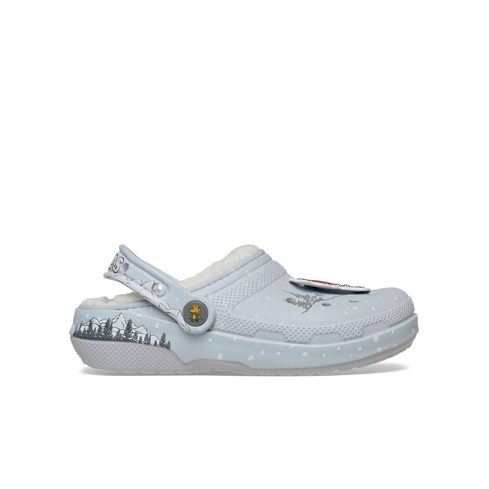 Kids Peanuts x Crocs Holiday Classic Lined Clog 'Multi'