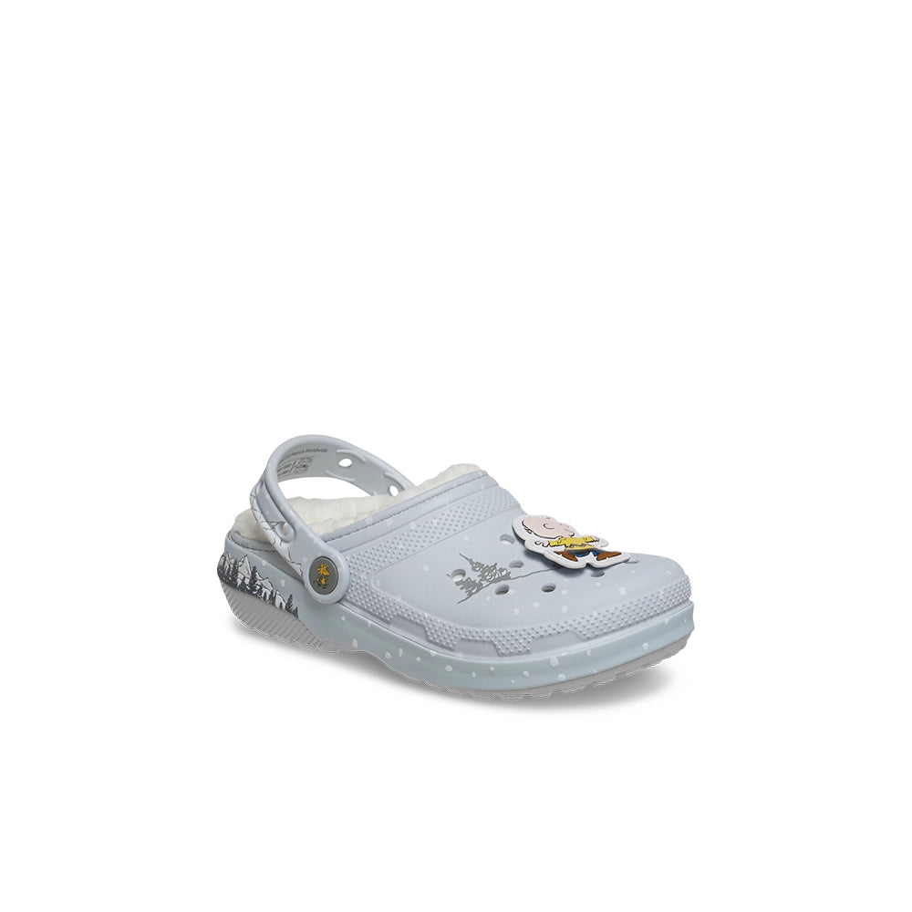 Kids Peanuts x Crocs Holiday Classic Lined Clog 'Multi'