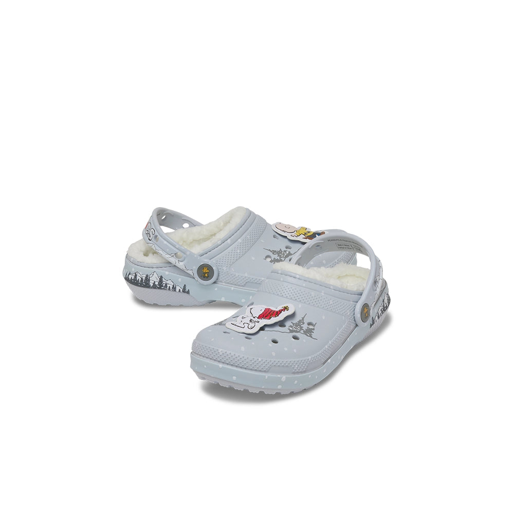 Kids Peanuts x Crocs Holiday Classic Lined Clog 'Multi'