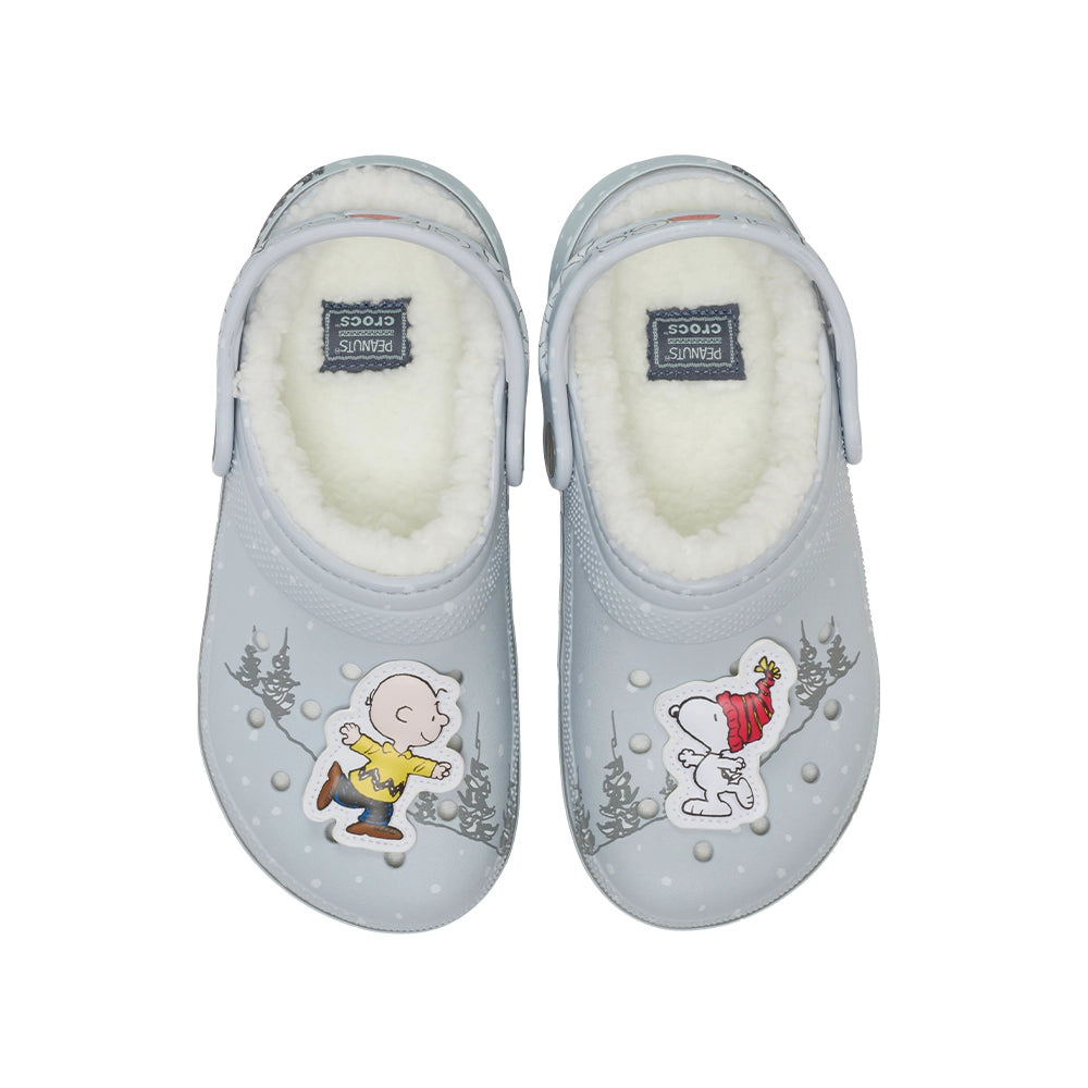 Kids Peanuts x Crocs Holiday Classic Lined Clog 'Multi'