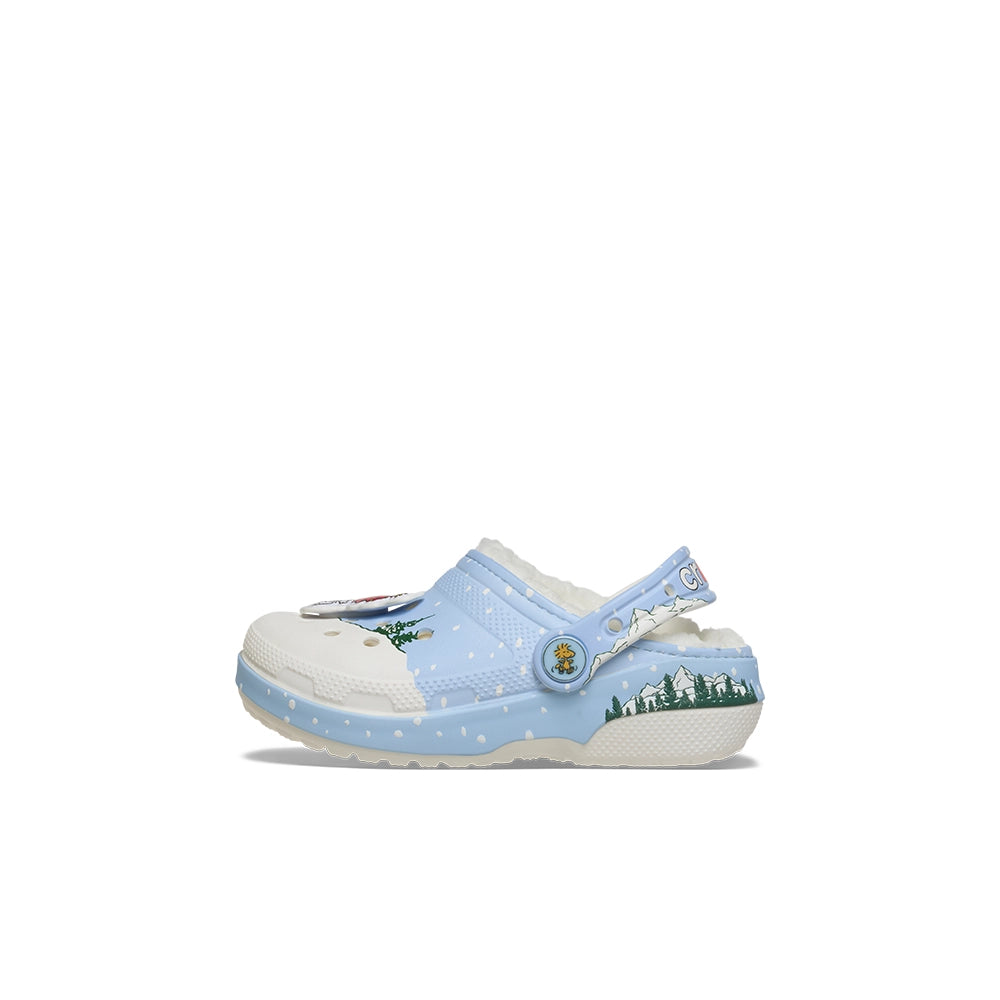 Toddler Peanuts x Crocs Holiday Classic Lined Clog 'Multi'