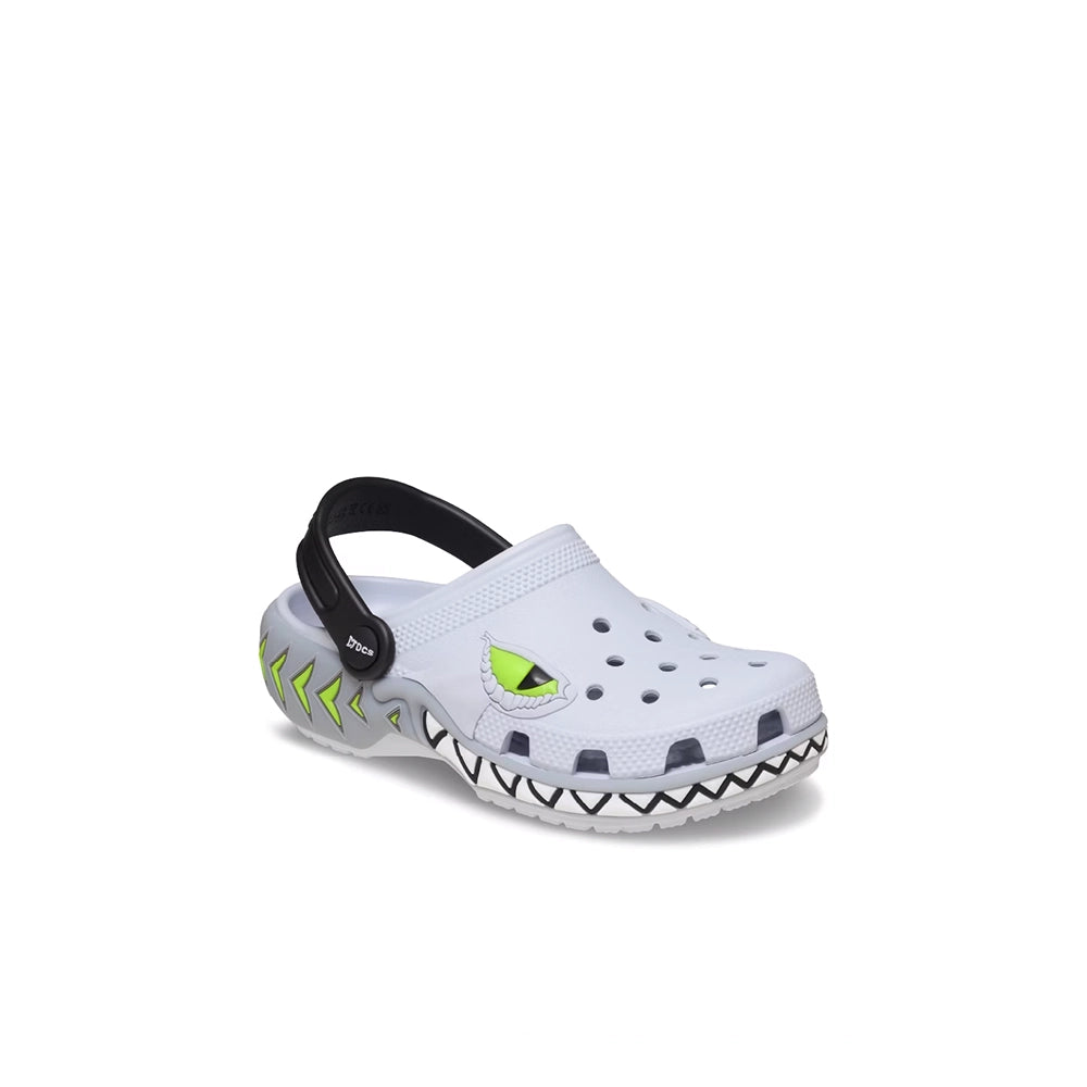 Kids Classic Creature Lights Clog 'Steel'