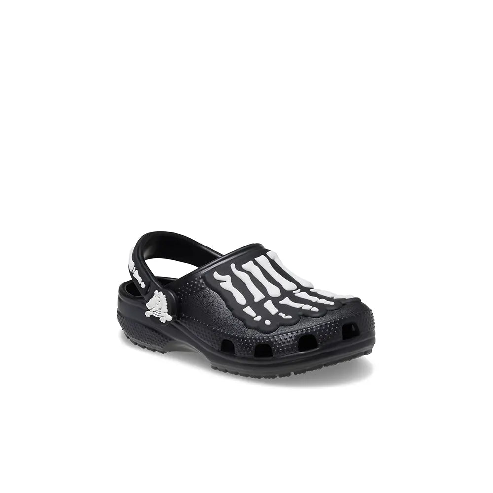 Kids Classic Glow Skeleton Clog 'Black'