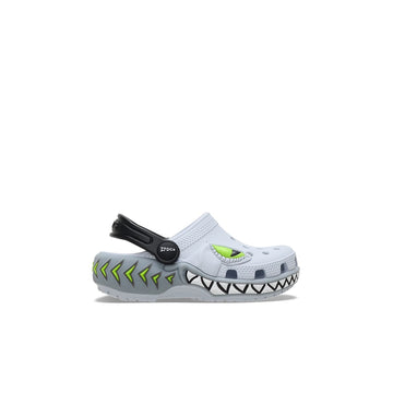Toddlers Classic Creature Lights Clog 'Steel'