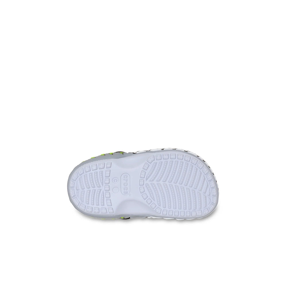 Toddlers Classic Creature Lights Clog 'Steel'