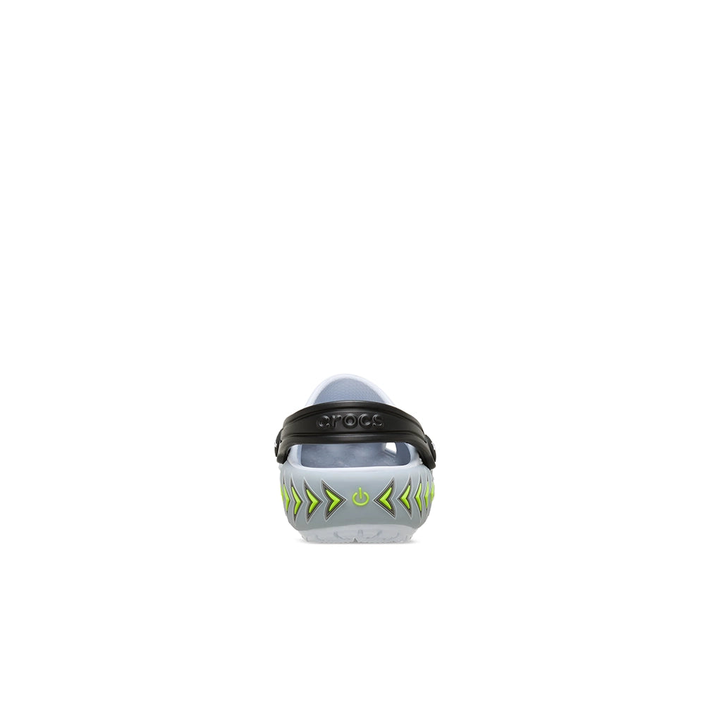 Toddlers Classic Creature Lights Clog 'Steel'