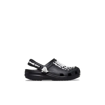 Toddler Classic Glow Skeleton Clog 'Black'
