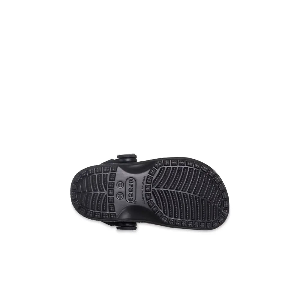 Toddler Classic Glow Skeleton Clog 'Black'