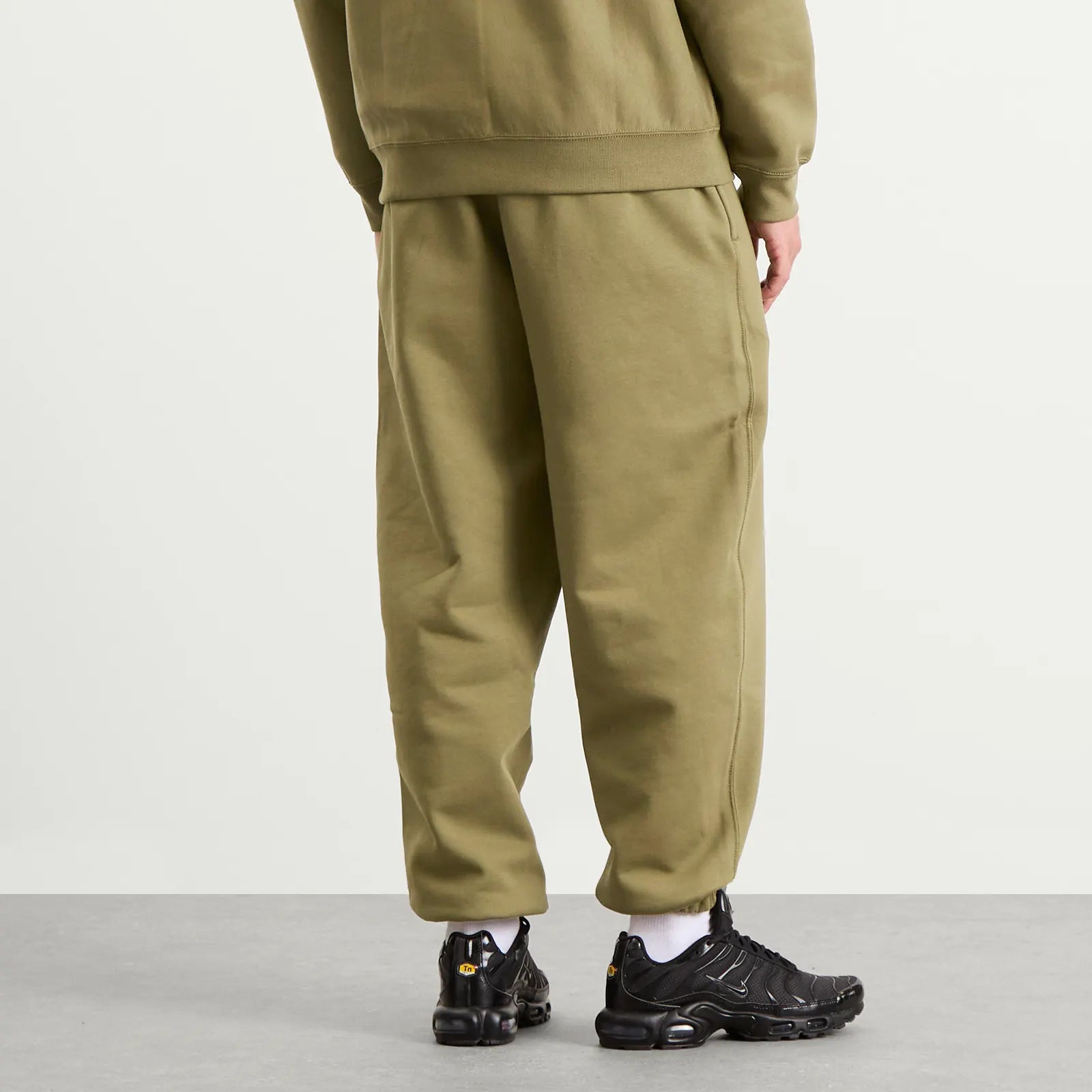 Solo Swoosh Cuffed Sweatpants 'Medium Olive'