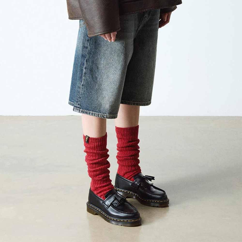 Adrian Yellow Stitch Leather Tassel Loafers 'Black'