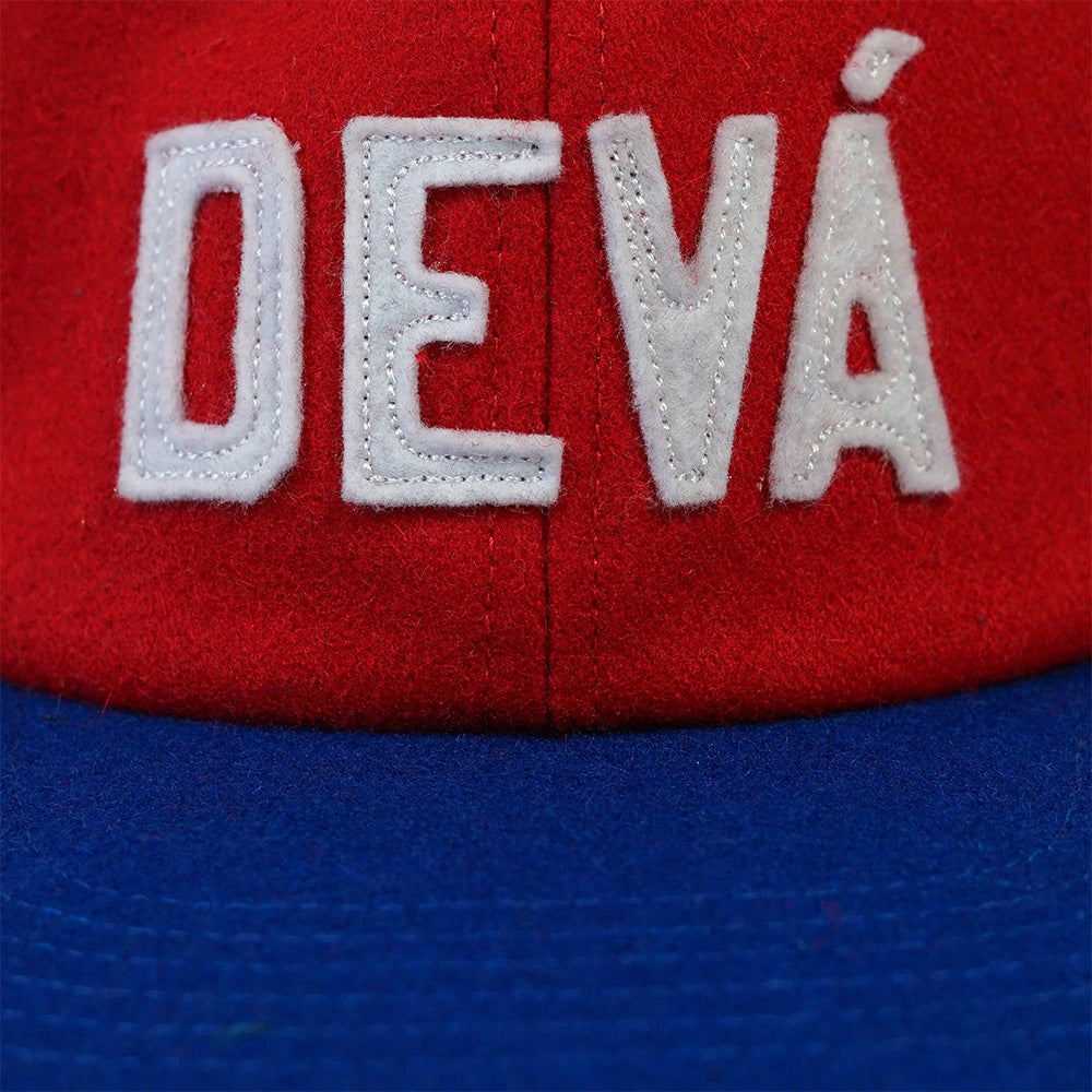 ACADEMY Strapback Ball Cap 'Red Blue'