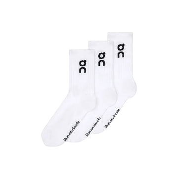 Logo Sock High 3P 'White'