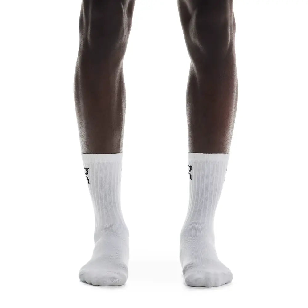 Logo Sock High 3P 'White'