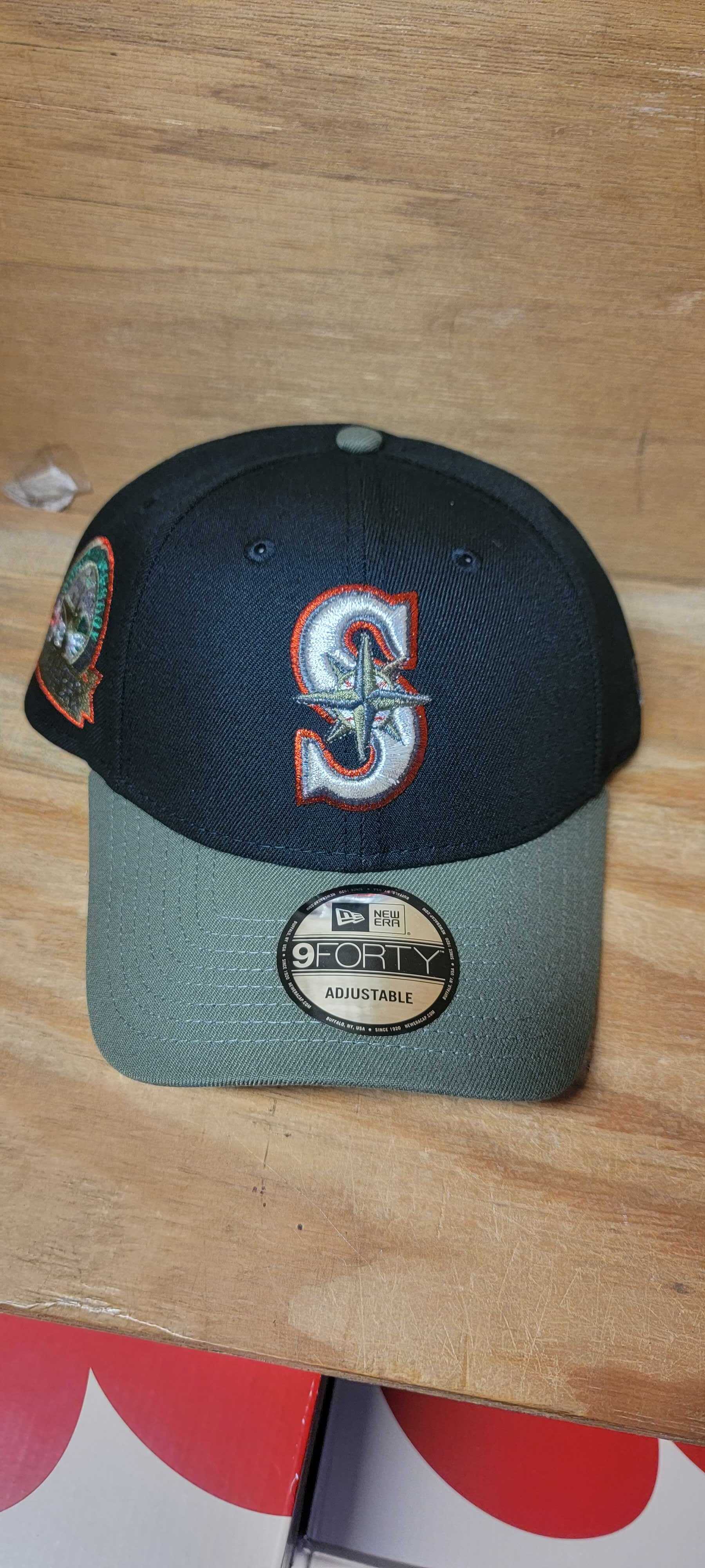 Seattle Mariners 9FORTY Snapback 'Black/ Olive'