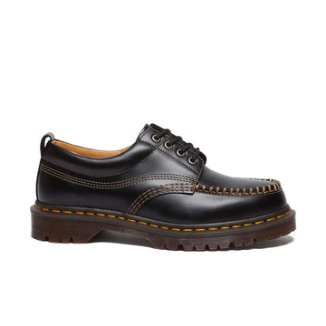 Lowell Leather Moc Toe Shoes 'Black'