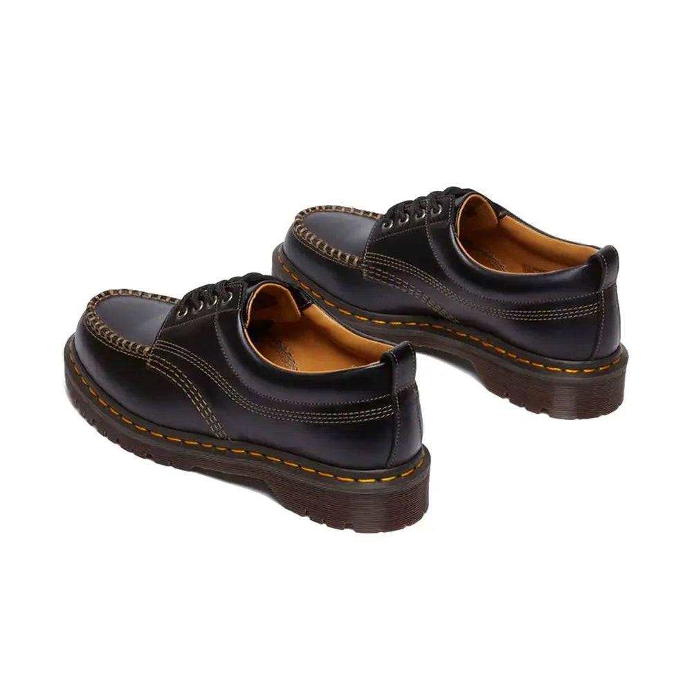 Lowell Leather Moc Toe Shoes 'Black'