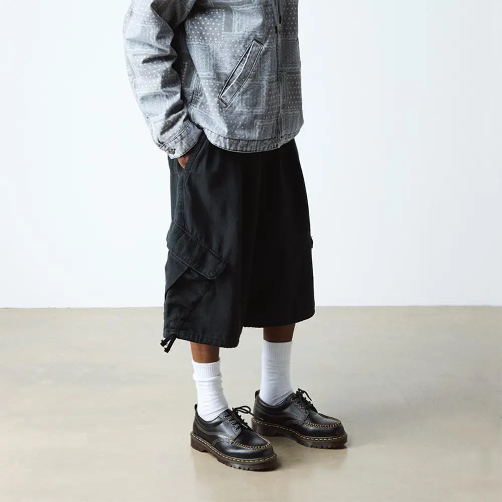 Lowell Leather Moc Toe Shoes 'Black'