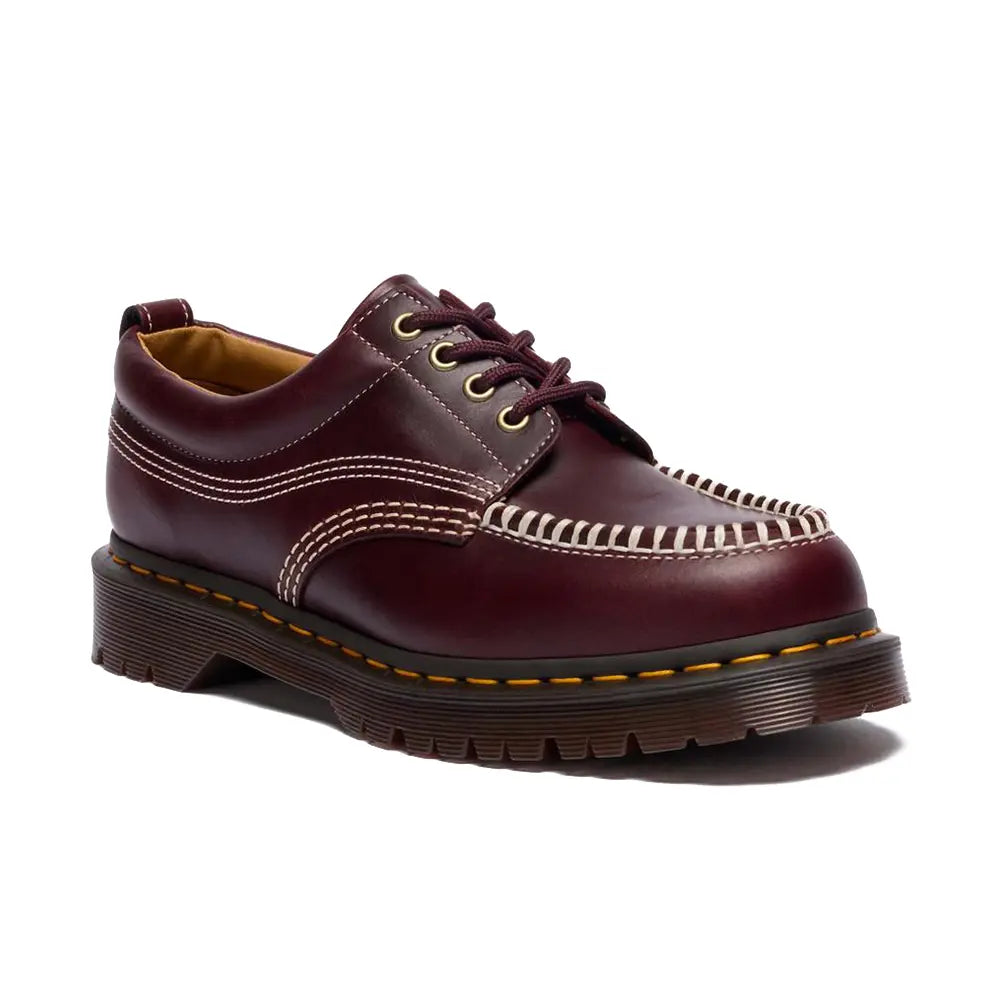 Lowell Leather Moc Toe 'Cherry Red - Orleans'