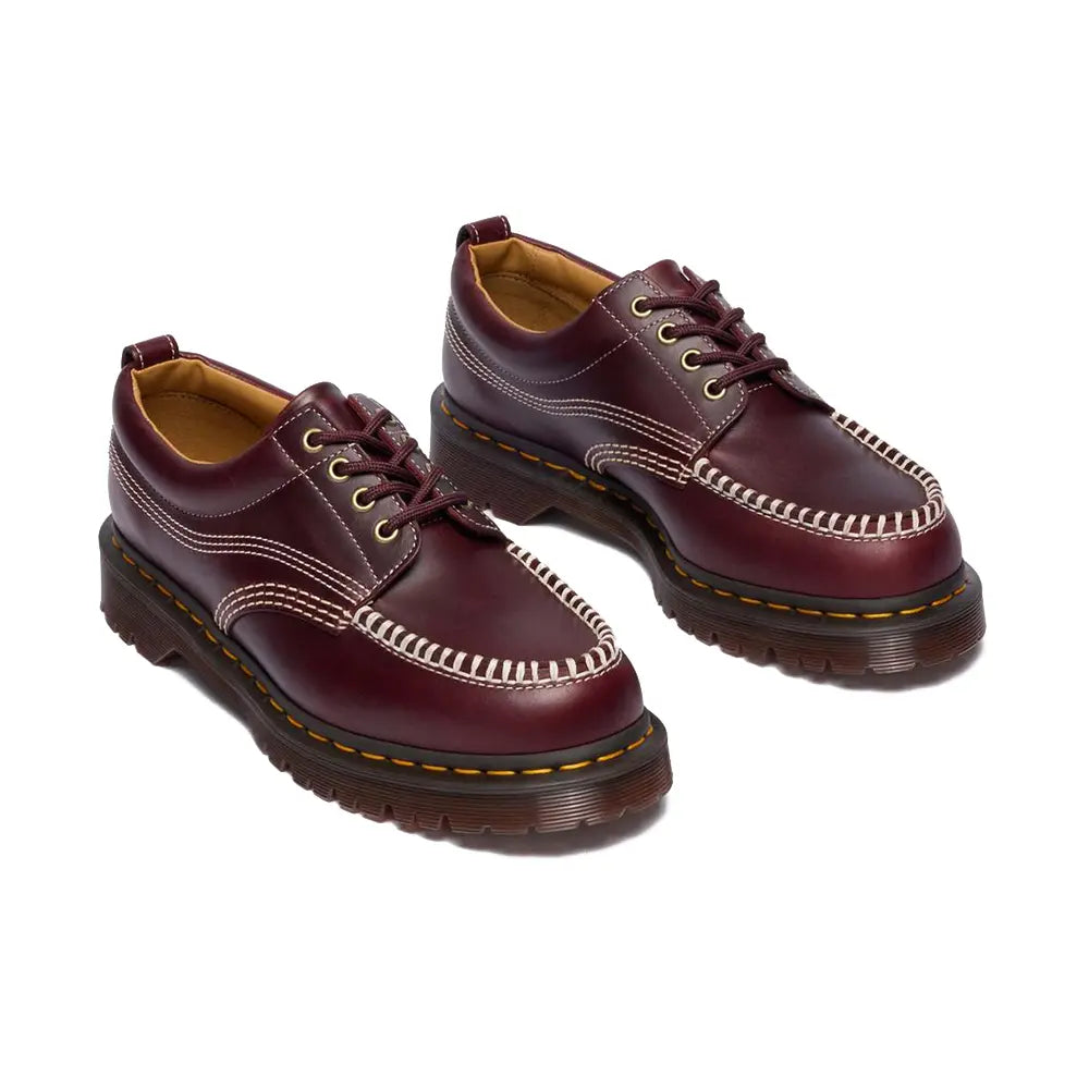 Lowell Leather Moc Toe 'Cherry Red - Orleans'