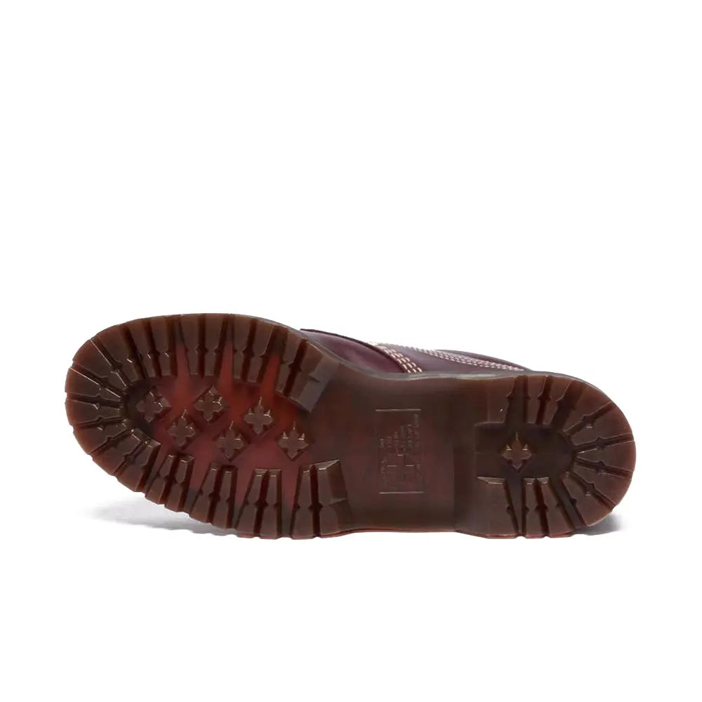 Lowell Leather Moc Toe 'Cherry Red - Orleans'