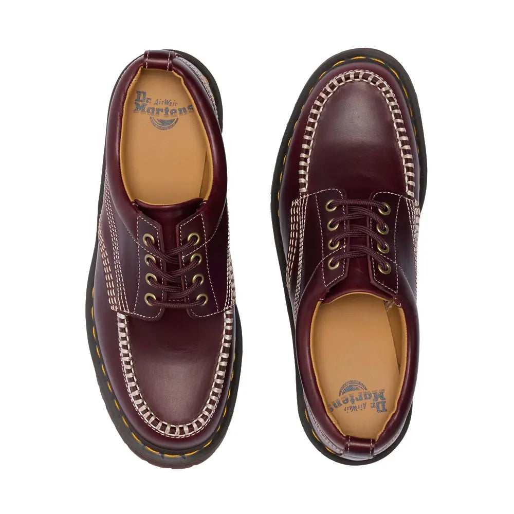 Lowell Leather Moc Toe 'Cherry Red - Orleans'