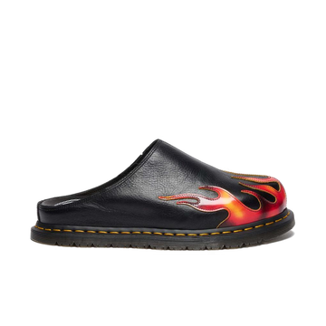 San Mule Flame 'Black Vibrant Red DMS Yellow'