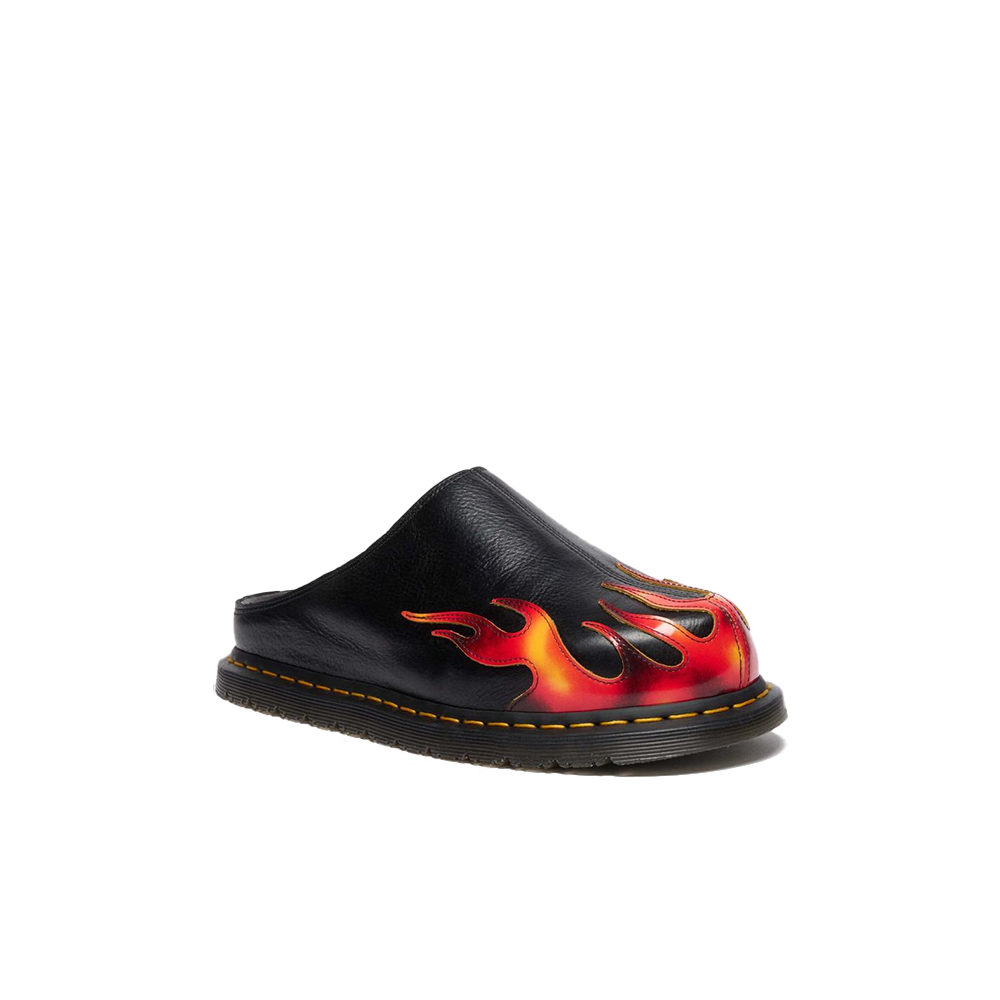 San Mule Flame 'Black Vibrant Red DMS Yellow'