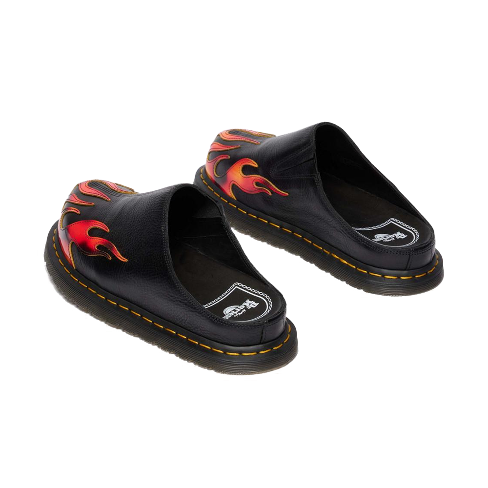 San Mule Flame 'Black Vibrant Red DMS Yellow'