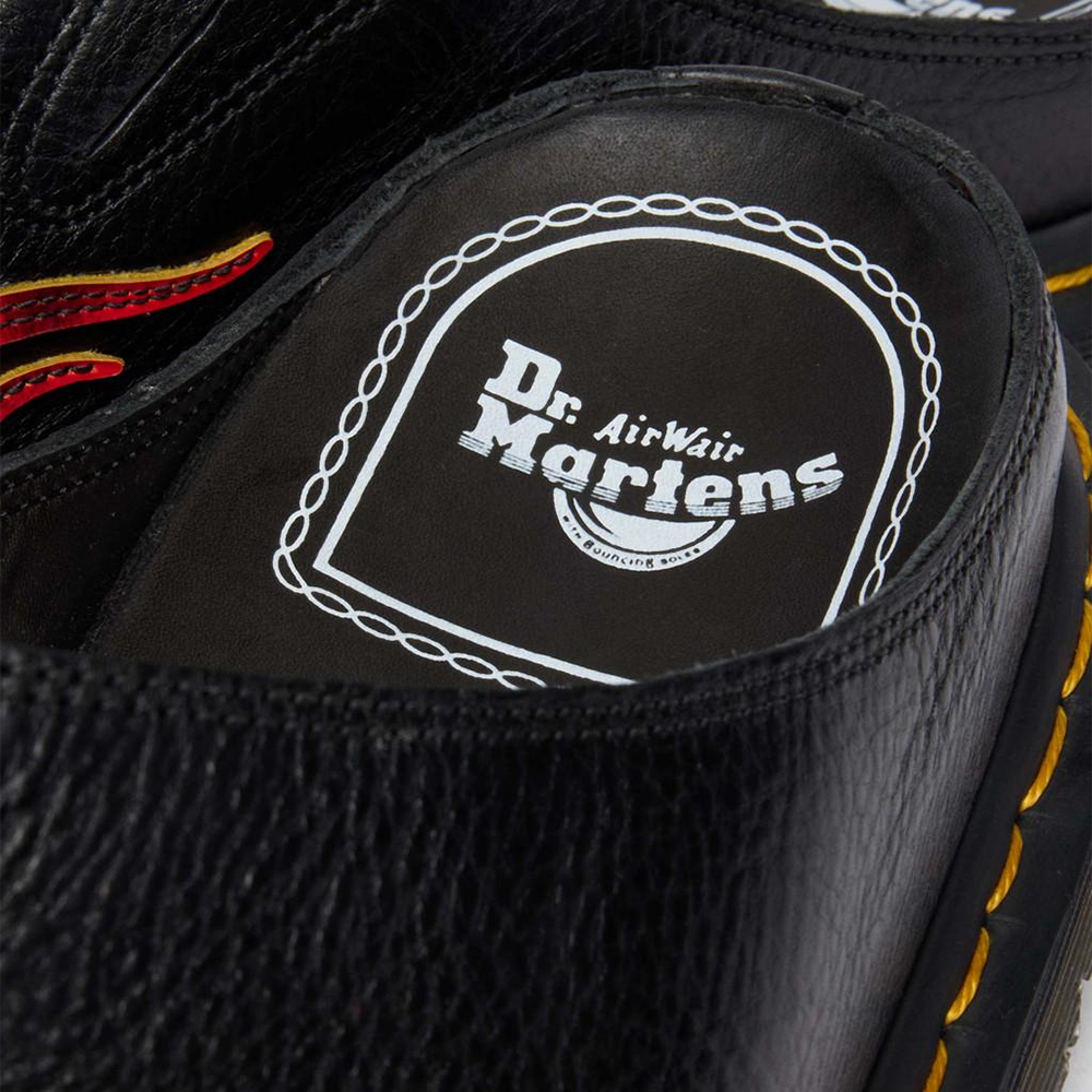 San Mule Flame 'Black Vibrant Red DMS Yellow'