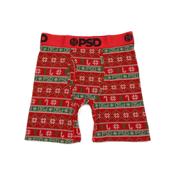 Modal - PSD Sweater Boxer Briefs 'Red'