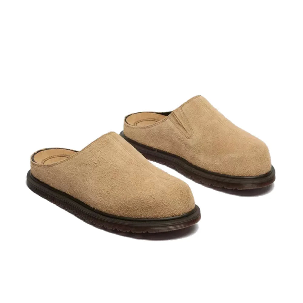 San Hairy Suede Mule 'Savannah Tan'