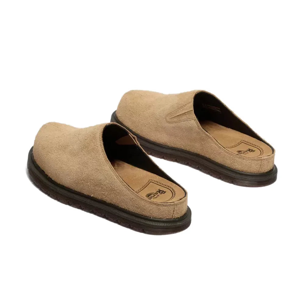 San Hairy Suede Mule 'Savannah Tan'
