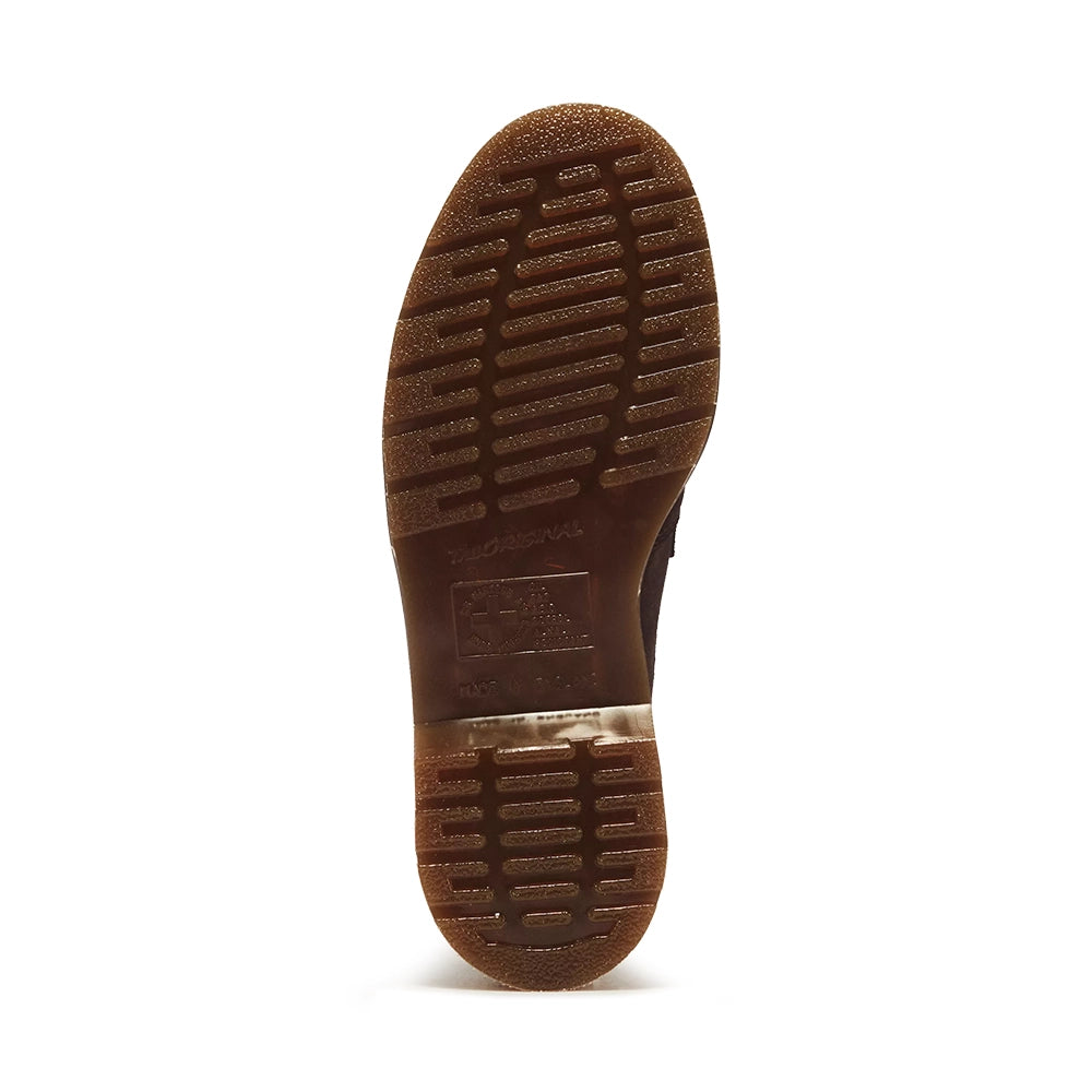 U Delapre Penny Loafer Repello Calf Suede Mb 'Brindle Brown'
