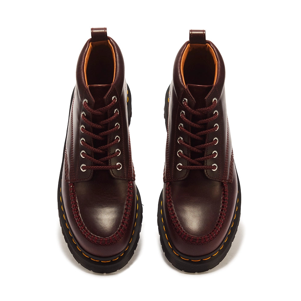 U Lowell Chukka 6 Eye Mayhem Leather Moc Toe Boots 'Spiced Brown'