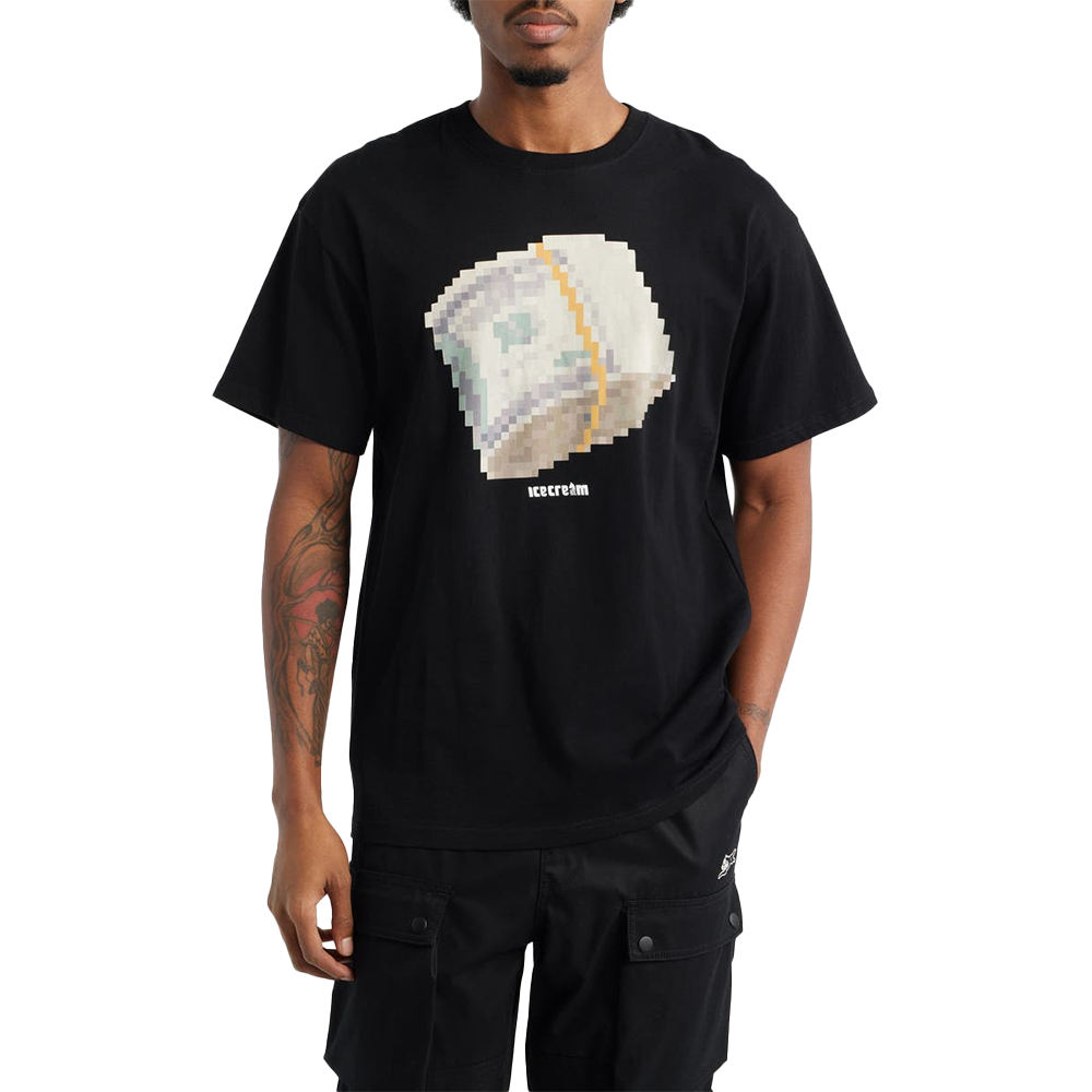 Pixel Money Tee 'Black'