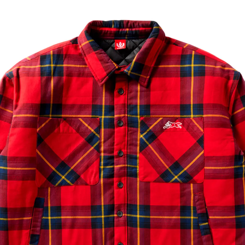 Buffalo Shacket 'Goji Berry'