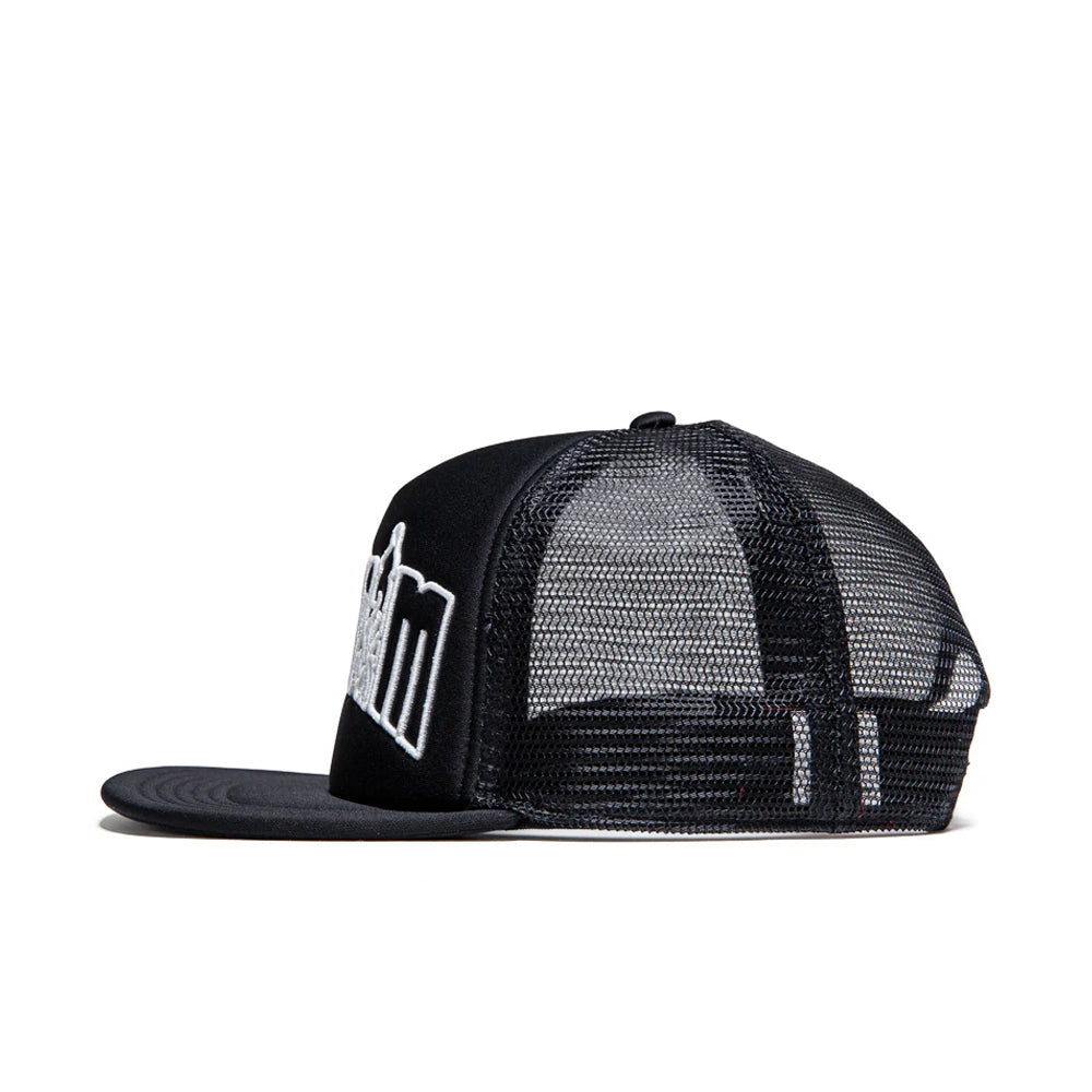 Outline Trucker Hat 'Black'