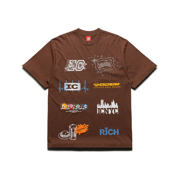 Rich Knit Tee 'Chestnut'