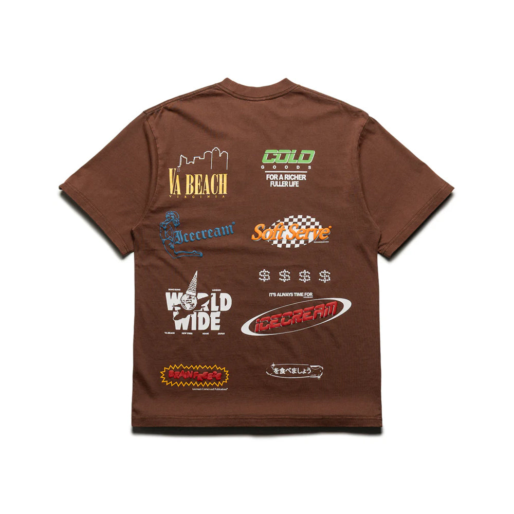 Rich Knit Tee 'Chestnut'