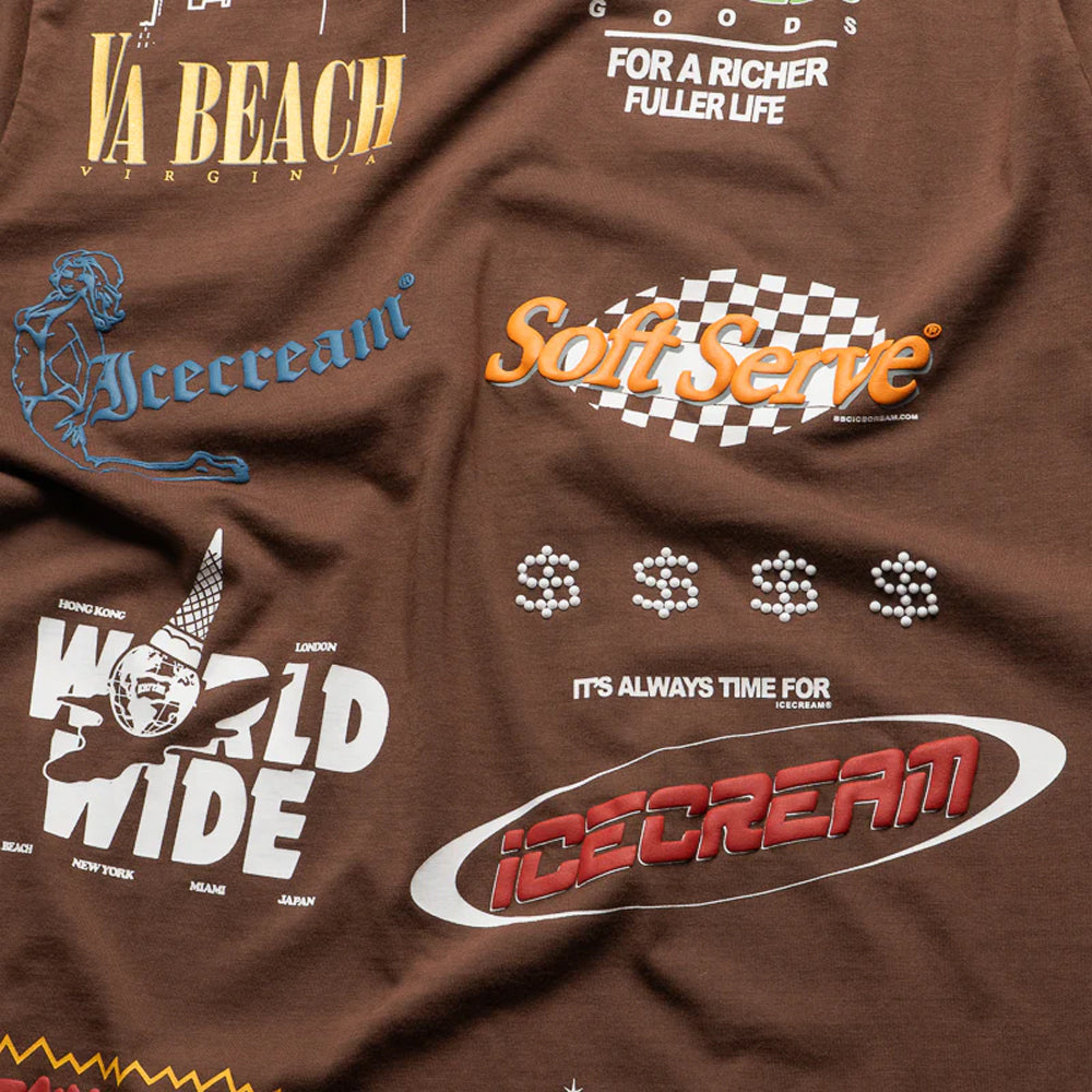 Rich Knit Tee 'Chestnut'