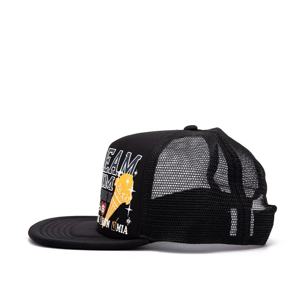 Check List Hat 'Black'