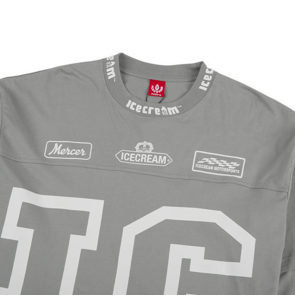 Strawberry Long Sleeve Knit 'Neutral Gray'