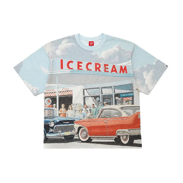 Storefront Short Sleeve Knit 'White'